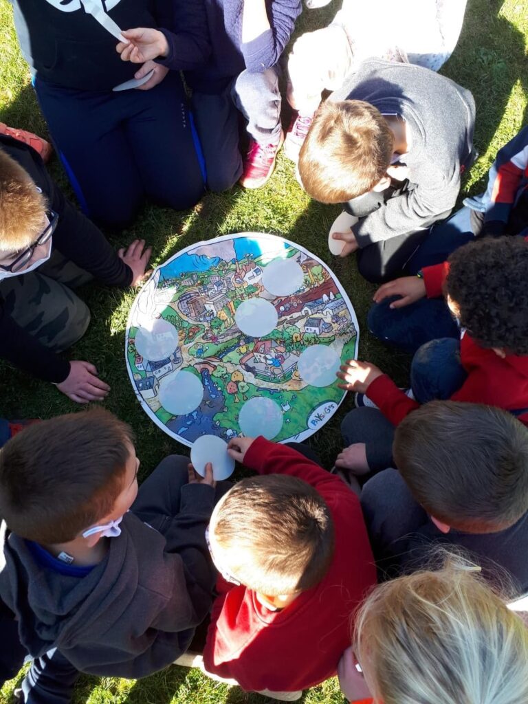 Anjou Sport Nature la jaille-yvon groupes scolaires challenge 3-6 ans